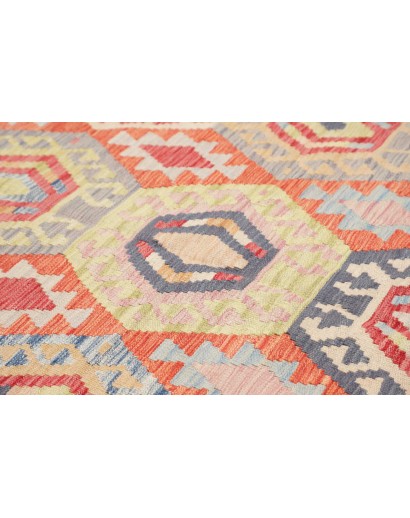 Tappeto Kilim Afghanistan marrone 184x248