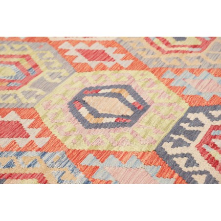 Tappeto Kilim Afghanistan marrone 184x248