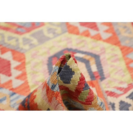 Tappeto Kilim Afghanistan marrone 184x248