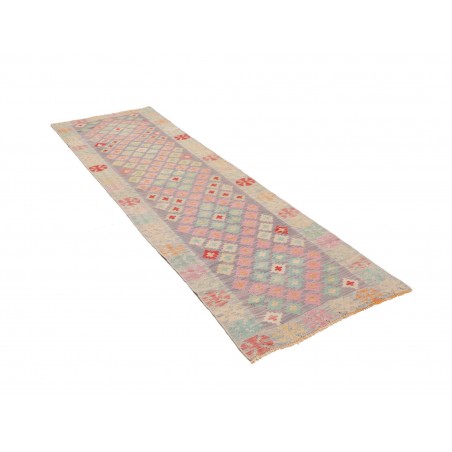 Tappeto Kilim Afghanistan marrone rosso 73x244