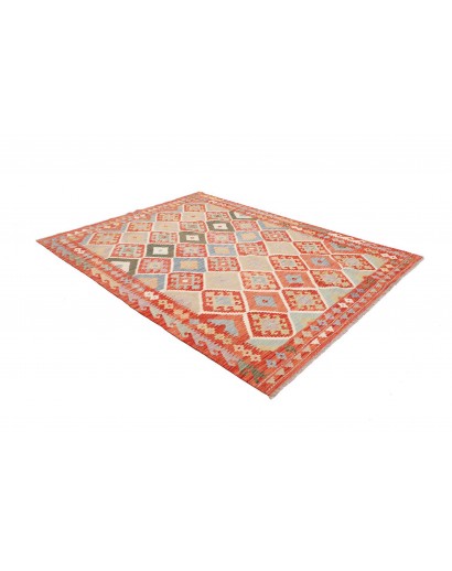 Tappeto Kilim Afghanistan marrone 179x237