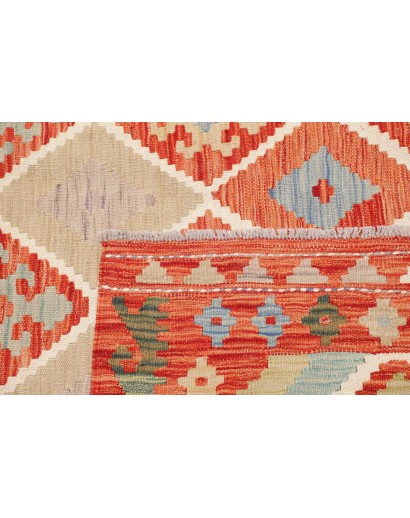 Tappeto Kilim Afghanistan marrone 179x237