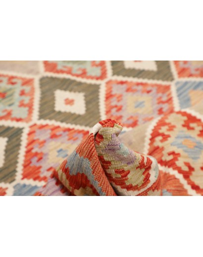 Tappeto Kilim Afghanistan marrone 179x237