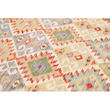 Tappeto Kilim Afghanistan beige marrone 173x244