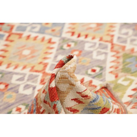 Tappeto Kilim Afghanistan beige marrone 173x244