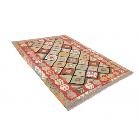 Tappeto Kilim Afghanistan marrone 174x238