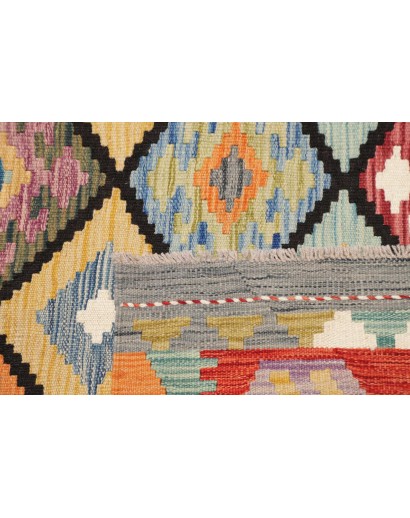 Tappeto Kilim Afghanistan marrone 174x238