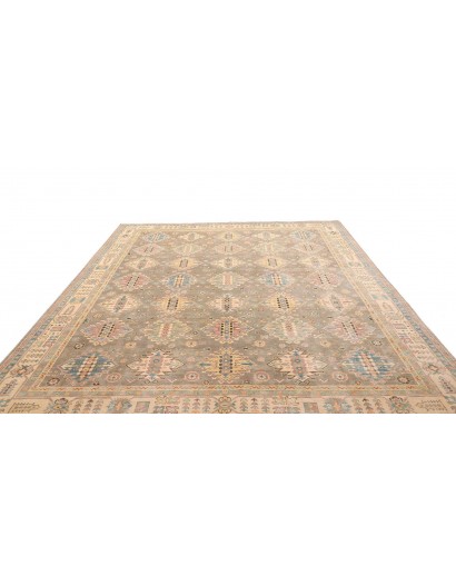 Tappeto Kazak Afghanistan marrone 245x304