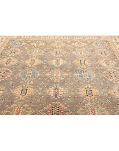 Tappeto Kazak Afghanistan marrone 245x304