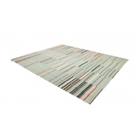 Tappeto Kilim Persia bianco verde 252x305