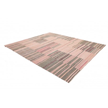 Tappeto Kilim Persia bianco giallo 252x300