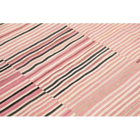 Tappeto Kilim Persia bianco giallo 252x300