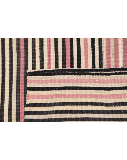 Tappeto Kilim Persia bianco giallo 252x300