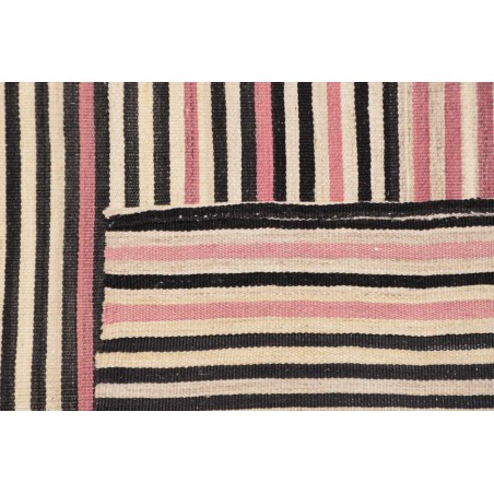 Tappeto Kilim Persia bianco giallo 252x300