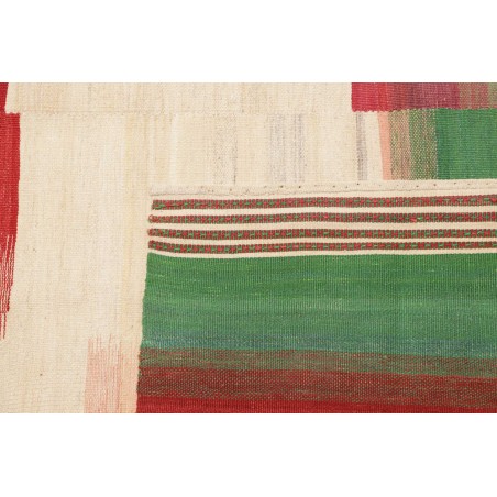Tappeto Kilim Persia beige verde 250x352