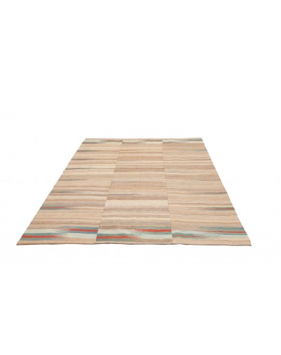 Tappeto Kilim Persia marrone grigio 166x210