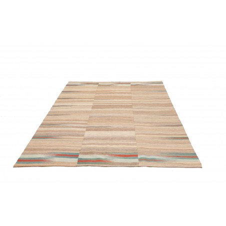 Tappeto Kilim Persia marrone grigio 166x210