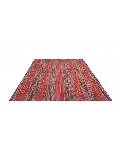 Tappeto Kilim Persia marrone arancione 257x304