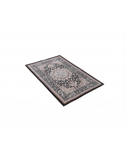 Tappeto Ghom seta Persia bianco 80x121
