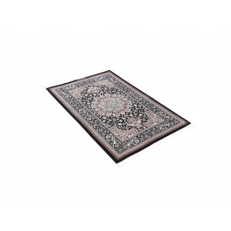 Tappeto Ghom seta Persia bianco 80x121