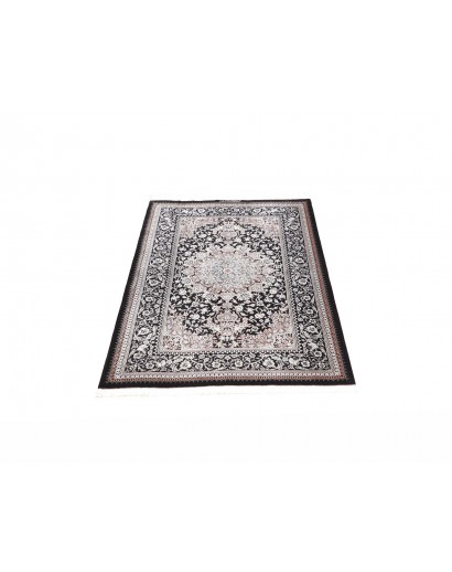 Tappeto Ghom seta Persia bianco 80x121