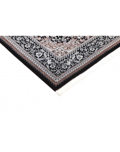 Tappeto Ghom seta Persia bianco 80x121