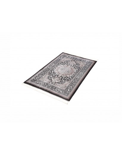 Tappeto Ghom seta Persia bianco 78x120