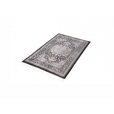 Tappeto Ghom seta Persia bianco 78x120
