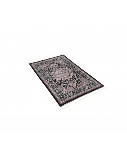 Tappeto Ghom seta Persia bianco 78x120