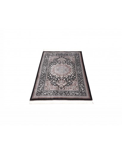 Tappeto Ghom seta Persia bianco 78x120