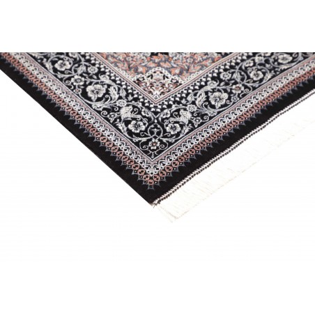 Tappeto Ghom seta Persia bianco 78x120