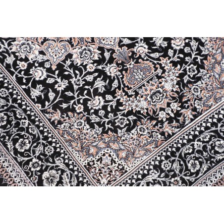 Tappeto Ghom seta Persia bianco 78x120