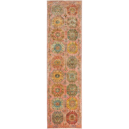 Tappeto Tribal Pakistan marrone 76x285