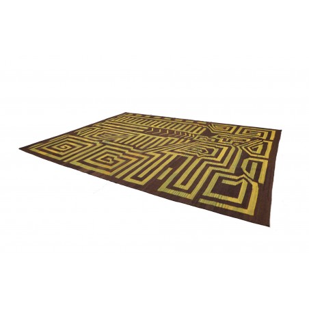 Tappeto Kilim Persia verde marrone 300x389