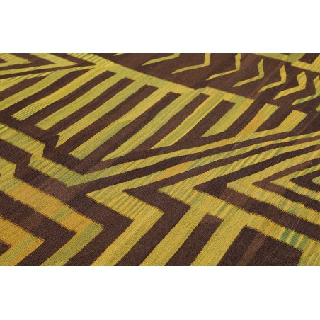 Tappeto Kilim Persia verde marrone 300x389