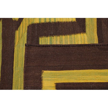 Tappeto Kilim Persia verde marrone 300x389