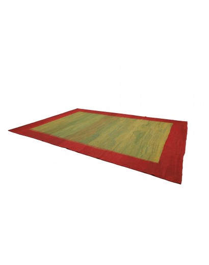 Tappeto Kilim Persia verde marrone 277x395