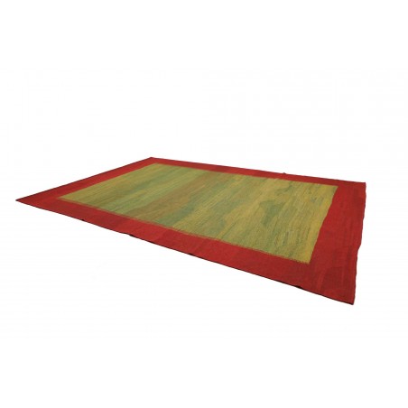 Tappeto Kilim Persia verde marrone 277x395