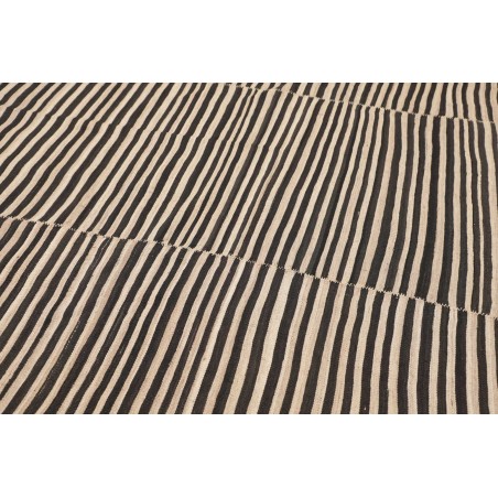 Tappeto Kilim Mazandaran Vintage Persia beige giallo 221x418