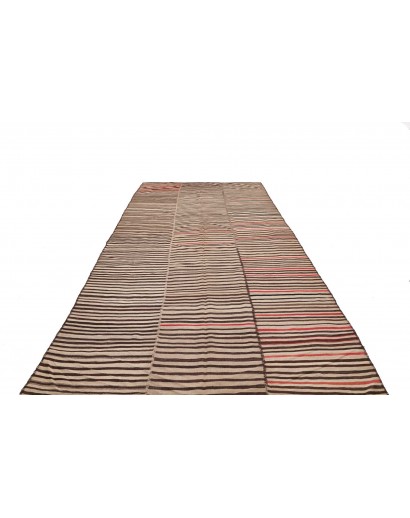 Tappeto Kilim Mazandaran Vintage Persia beige 207x390