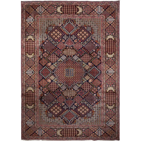 Tappeto Nadjafabad Persia azzurro marrone 305x430
