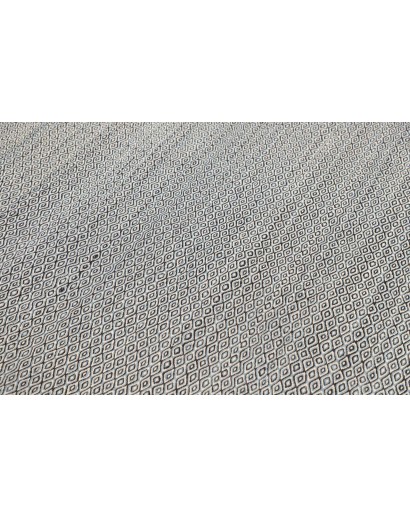 Tappeto Kilim Plain Persia beige bianco 247x312