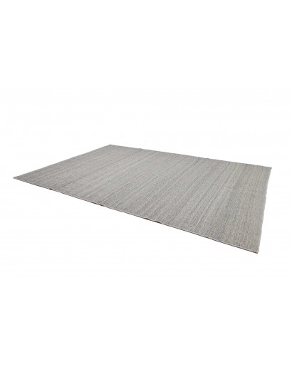 Tappeto Kilim Plain Persia beige bianco 253x369