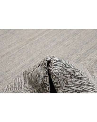Tappeto Kilim Plain Persia beige bianco 253x369