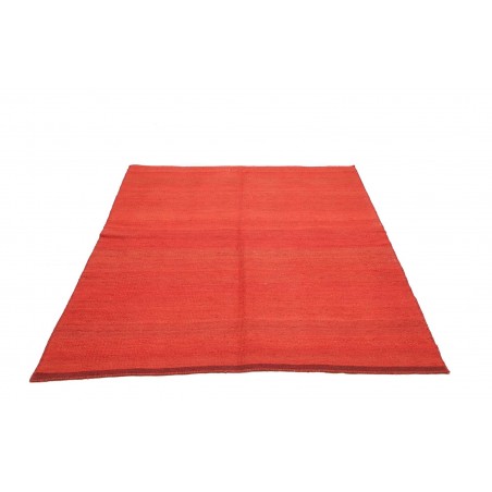 Tappeto Kilim Plain Persia rosso 151x205