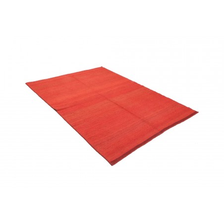 Tappeto Kilim Plain Persia rosso 151x205