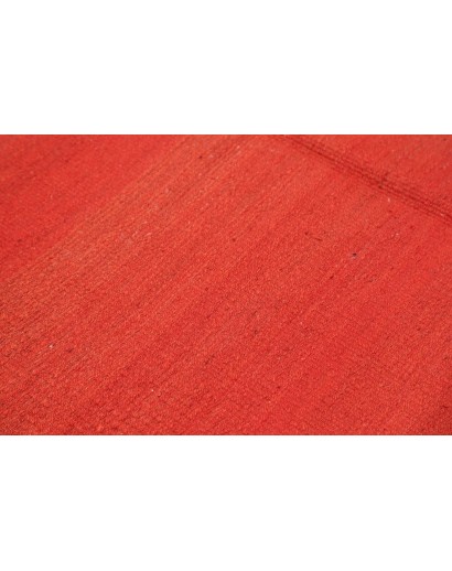Tappeto Kilim Plain Persia rosso 151x205