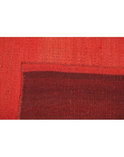 Tappeto Kilim Plain Persia rosso 151x205