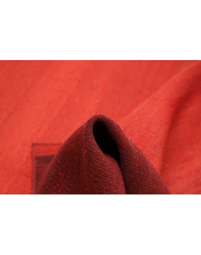 Tappeto Kilim Plain Persia rosso 151x205