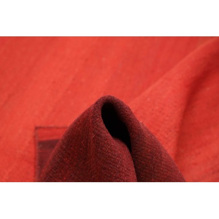 Tappeto Kilim Plain Persia rosso 151x205